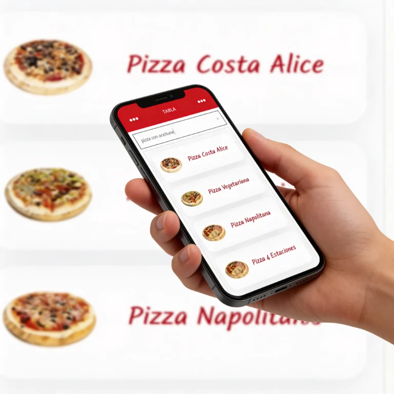 menú digital para restaurantes con buscador inteligente en chile