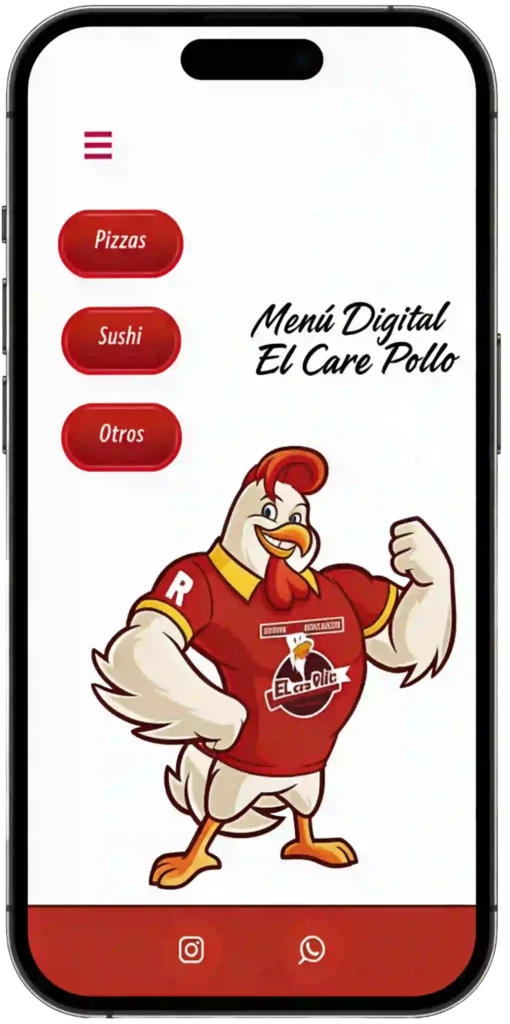 Carta digital para restaurantes